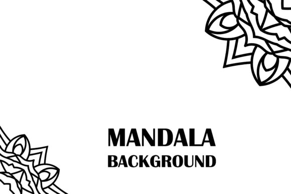 Black Mandala Beauty Flowers Background: Graphics & Freebies Review