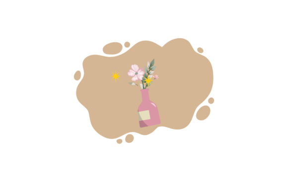 Botanical Flowers Summer Liquid Shape: Graphics & Illustrations Review