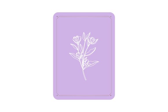 Cute Purple Flowers: Graphics and Illustrations for Sellers