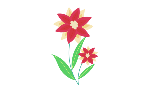 Flowers Botanical Summer Graphics for Editorial Publishing