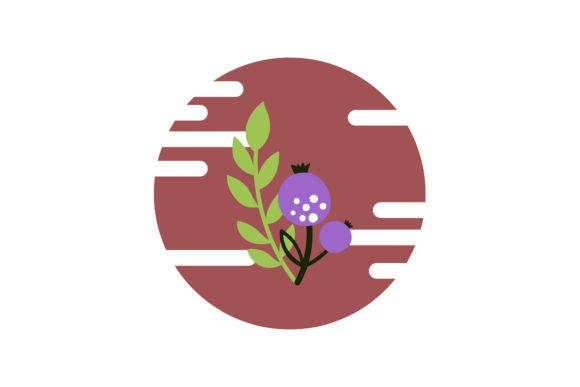 Flowers Botany Icon: A Fresh Graphic Design Asset for Freebies