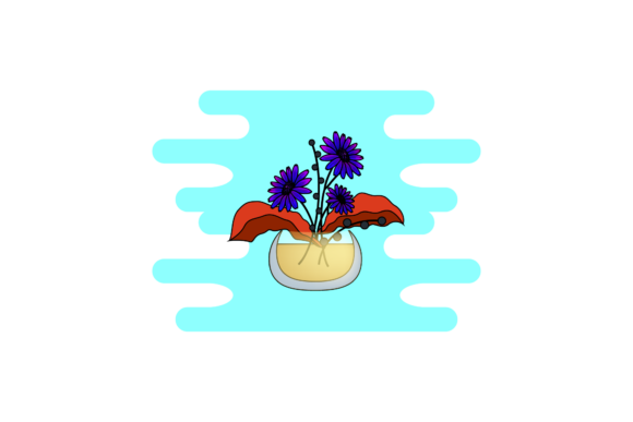 Flowers Bright Concept Clipart: A Fresh Graphics Review