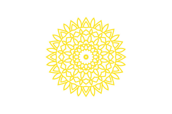 Flowers Mandala Beauty Decoration: A Review for Graphics and Illustrations