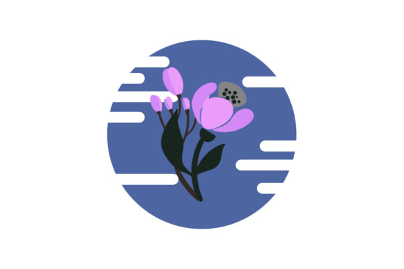 Flowers Spring Icons: Vibrant Graphics and Illustrations for Branding
