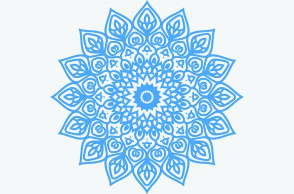 Mandala Flowers 29: Premium Graphics for Local Branding