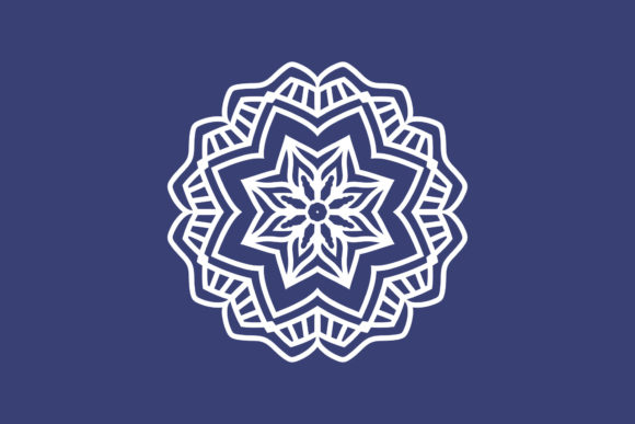 Mandala Flowers Arabic Vector Review
