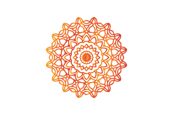 Mandala Flowers Round Isolated Review