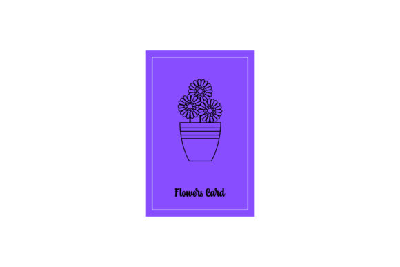 Simple Flowers Card Vector Graphic: A Review for Modern Graphics and Illustrations