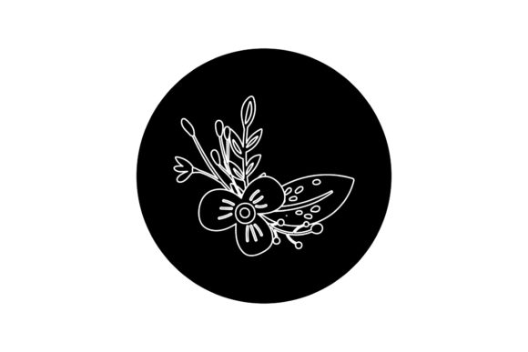 Spring Flowers White Line Style: A Fresh Graphics Freebies Review